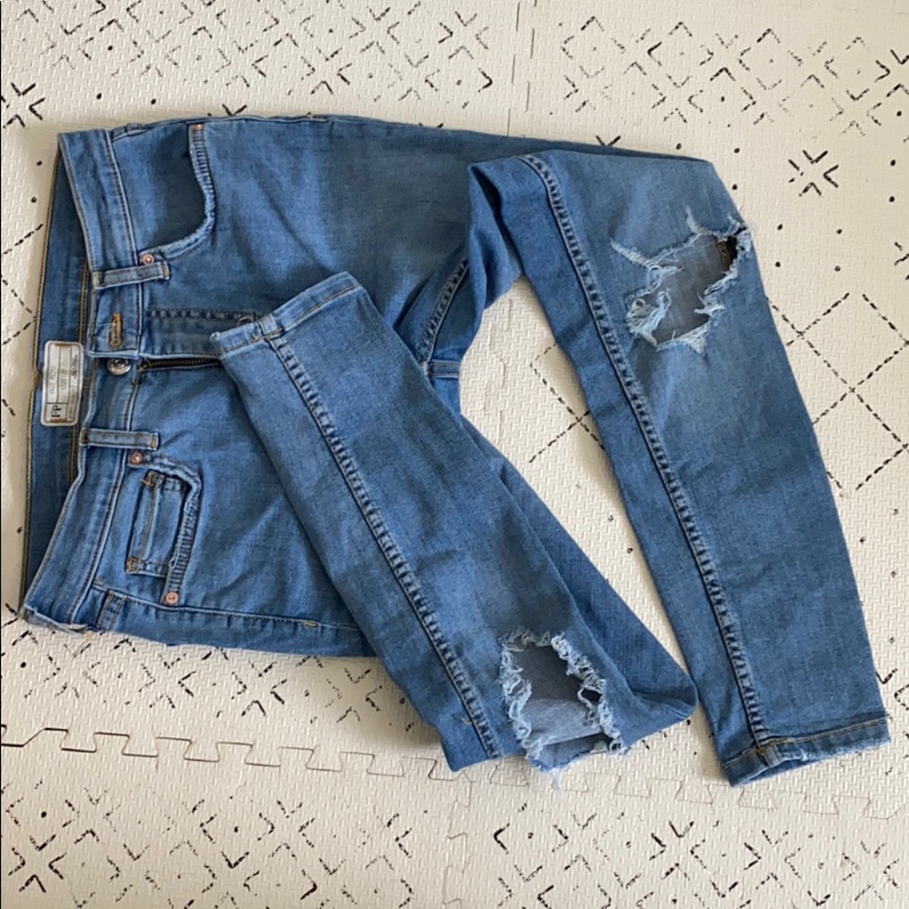 Free people distressed jeans
